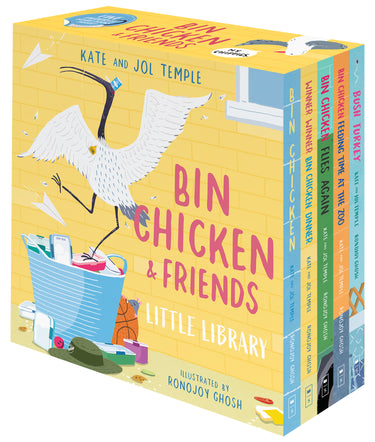 Bin Chicken And Friends Little 5-book Library